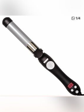 Beachwaver Curling Iron Hair Iron S1 Dual Voltage Rotating Curling Iron 1.25"